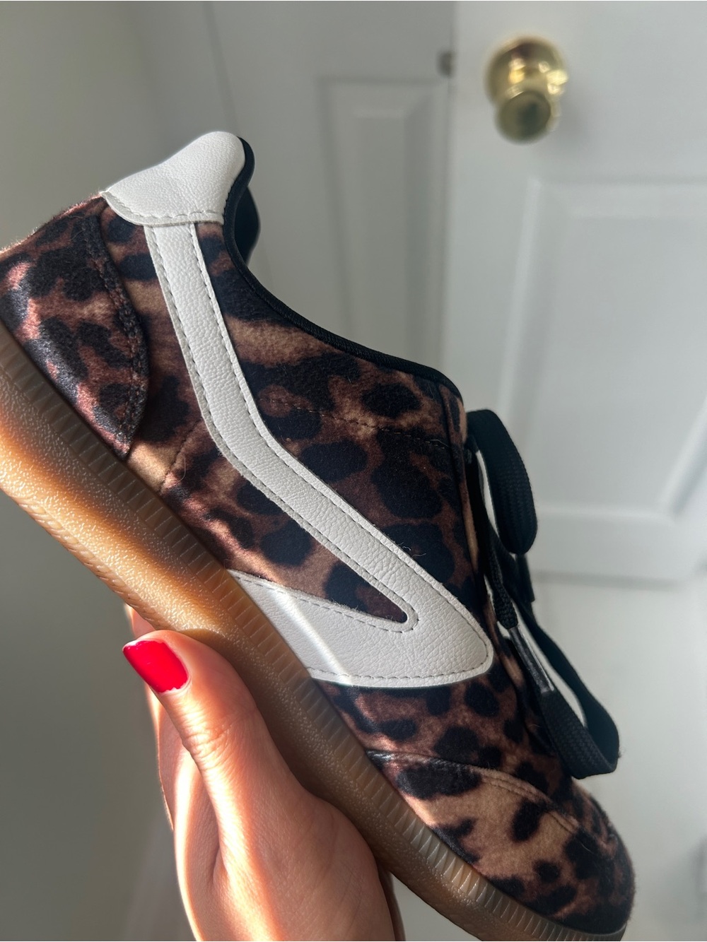 Dolce Vita Leopard Print Women’s Casual Sneakers
